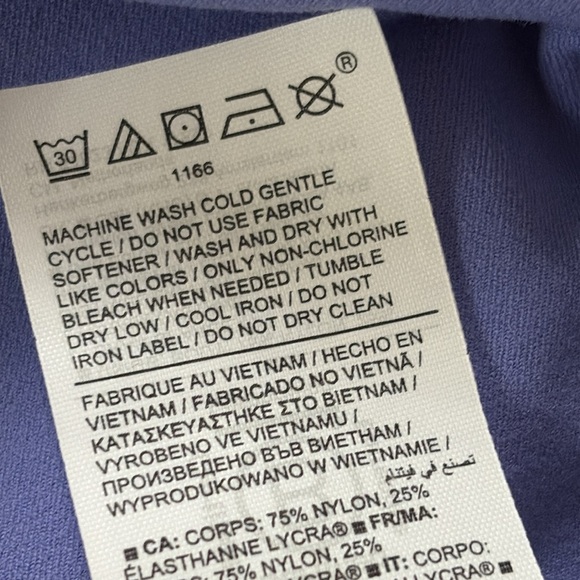 Athleta Elation Wide Crop Pants Adonis Blue Size S - Picture 11 of 16